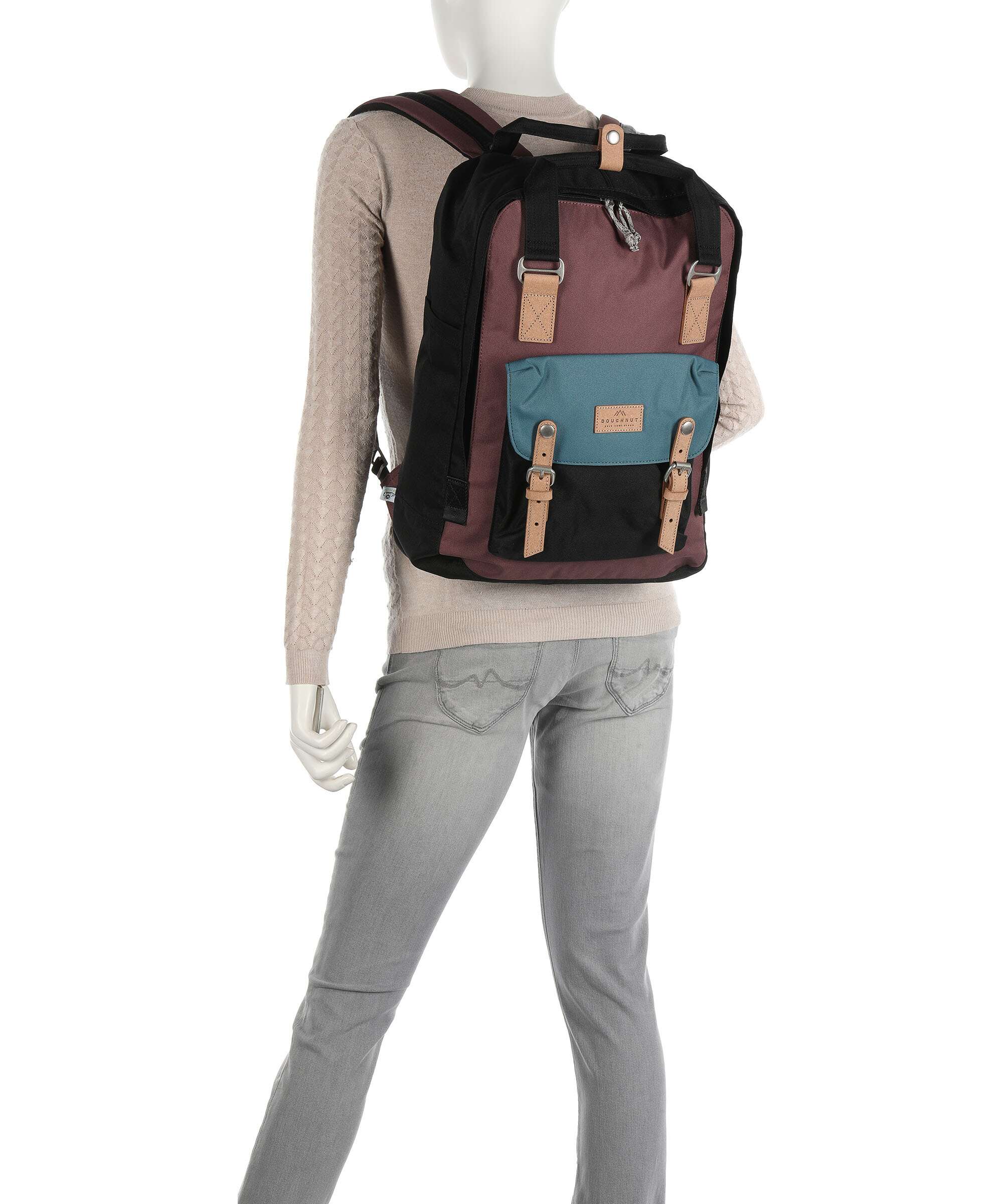 Doughnut Macaroon Backpack lake/chestnut