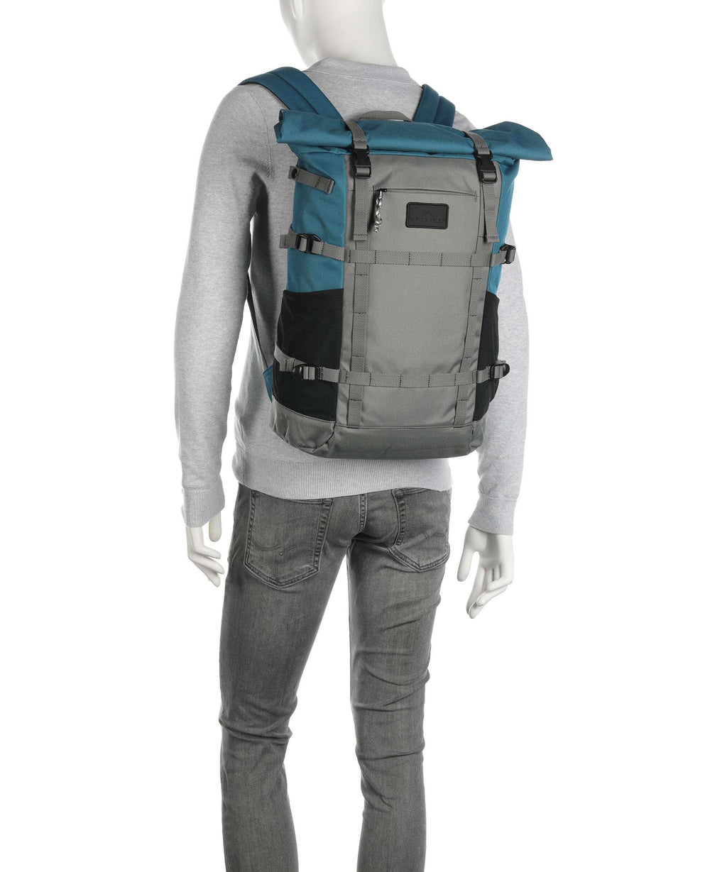 Doughnut Paratrooper Rolltop backpack nautical/dark grey