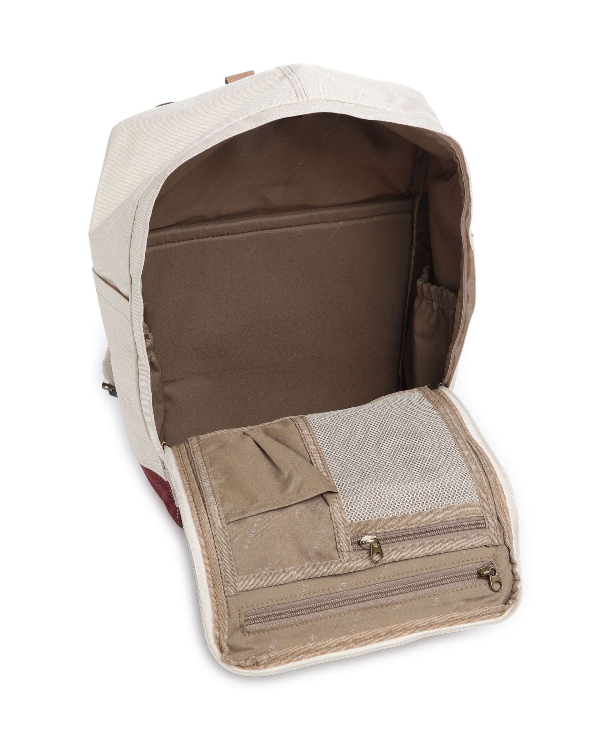 Doughnut Reborn Macaroon Backpack stone/wine