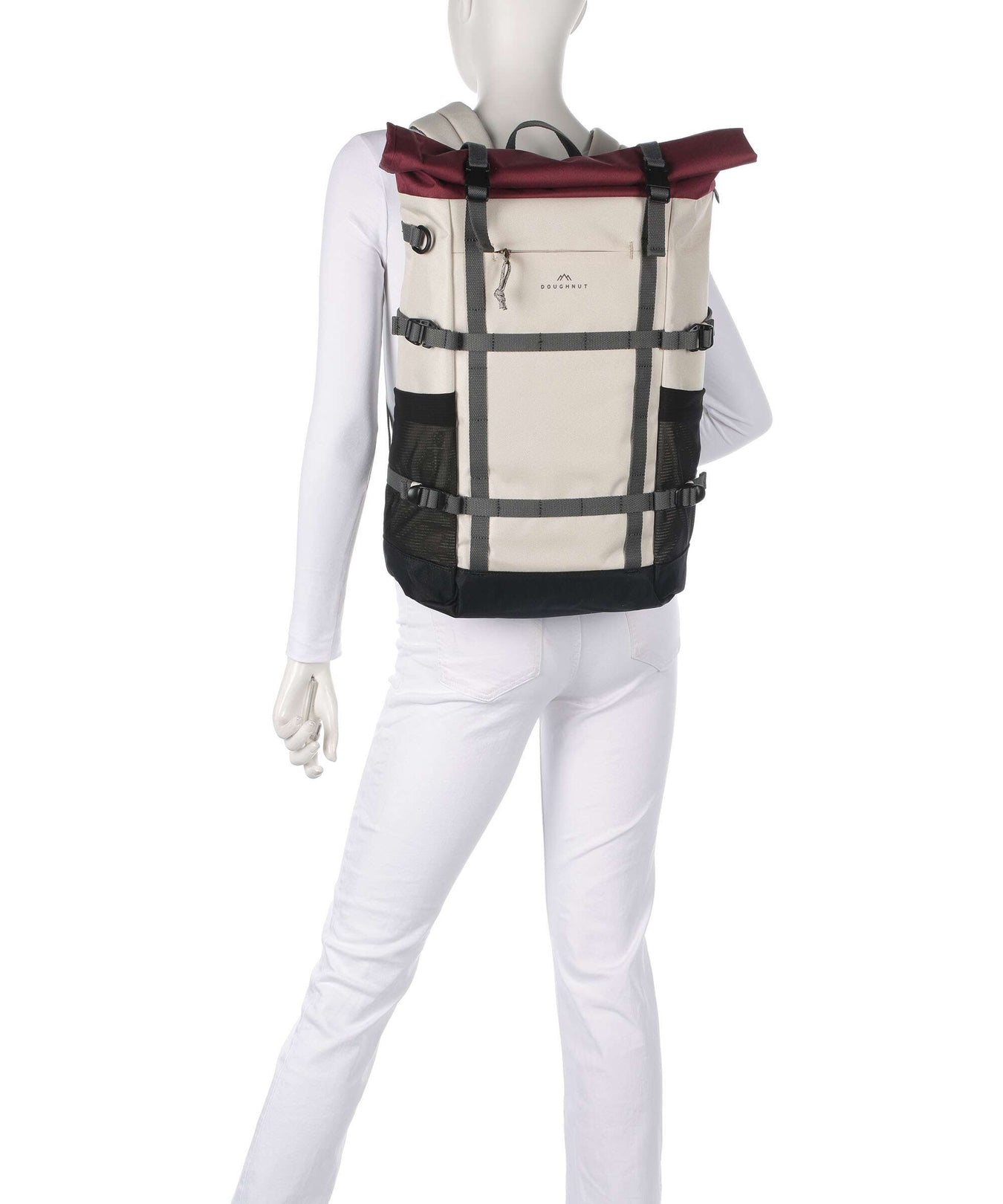 Doughnut Reborn Paratrooper Backpack stone/wine