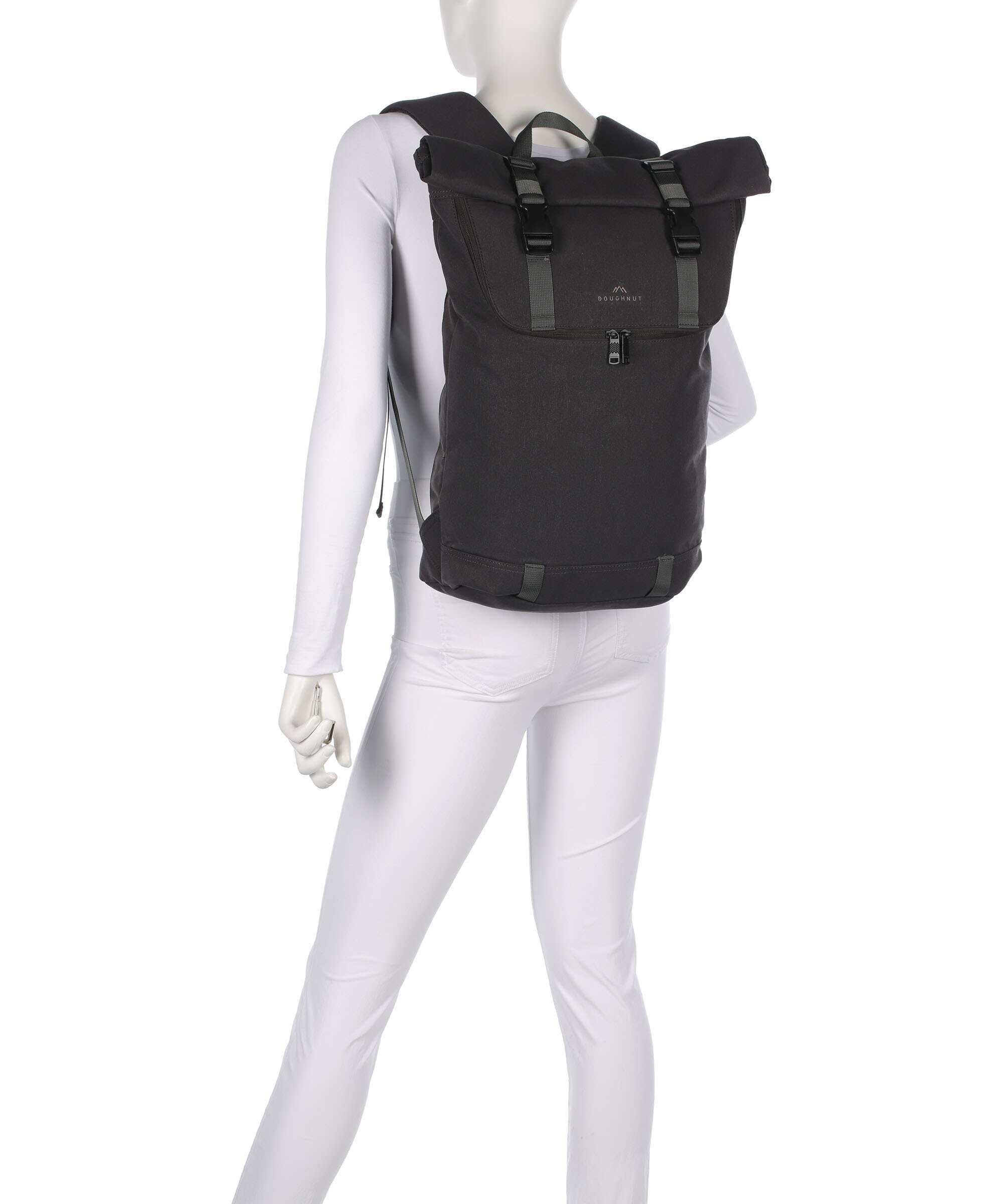 Doughnut Mediative Christopher Rolltop backpack ground