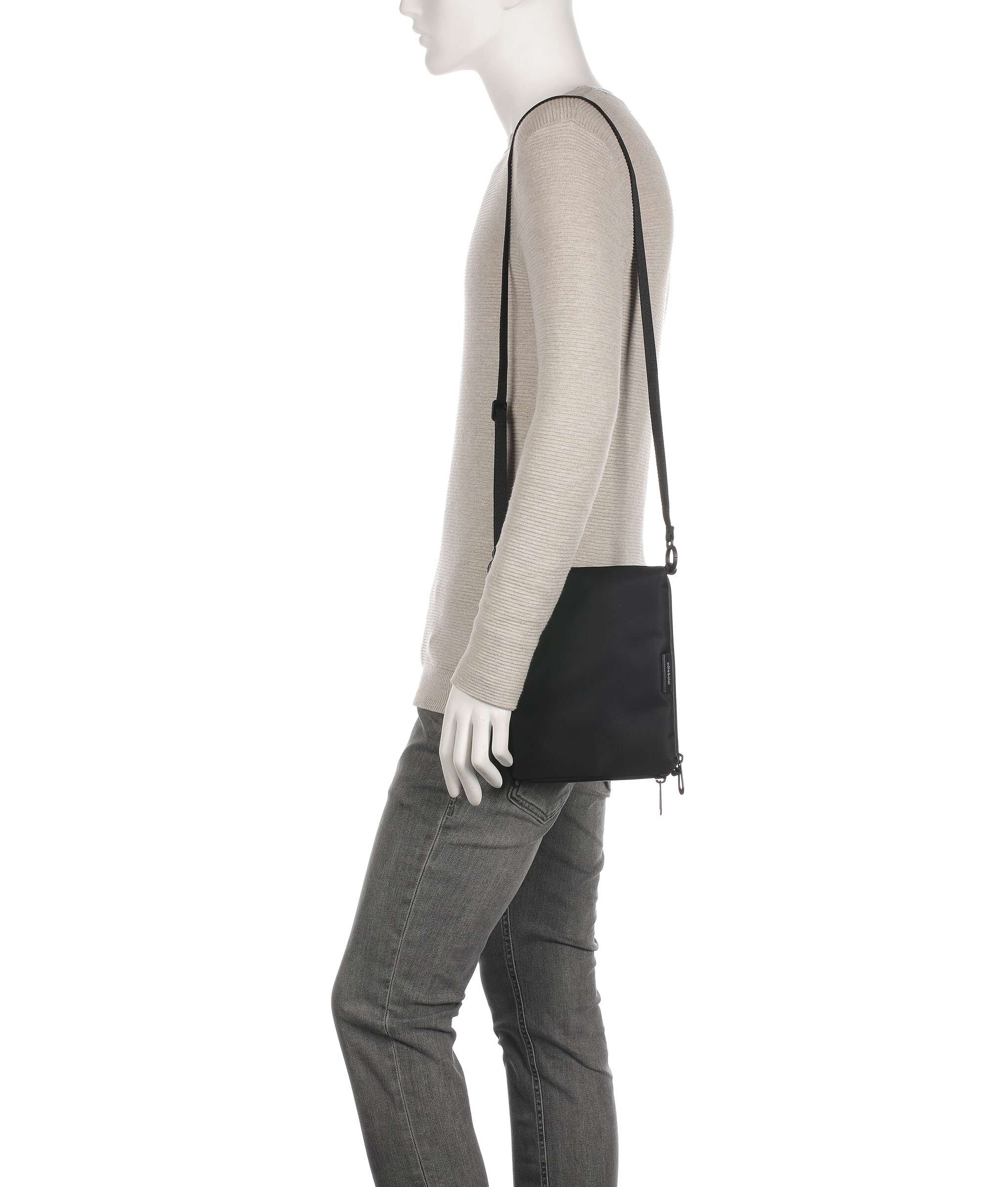 Côte&Ciel Sleek Nylon Inn S Crossbody bag black