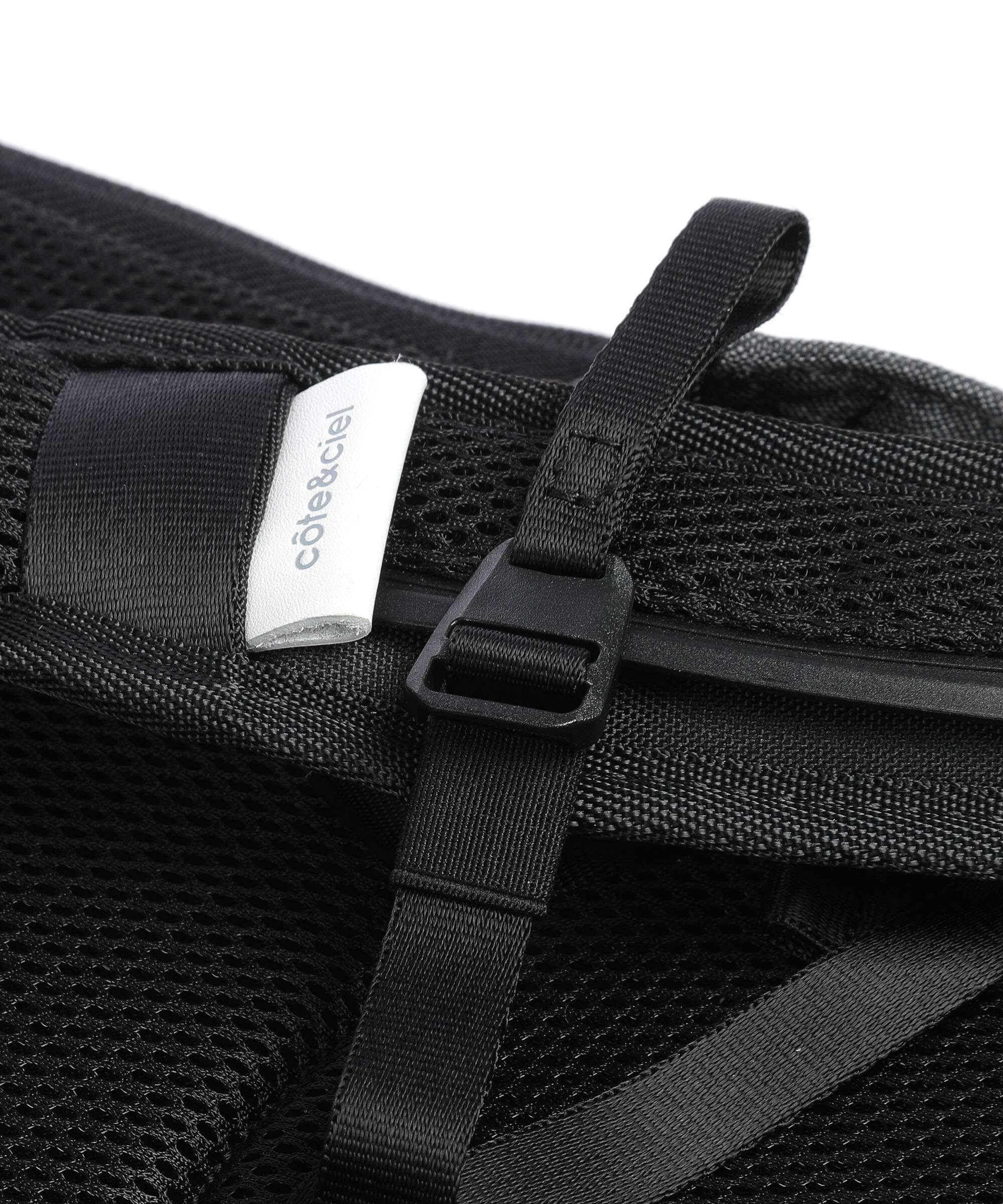 Côte&Ciel Eco Yarn Isar Air Backpack black melange