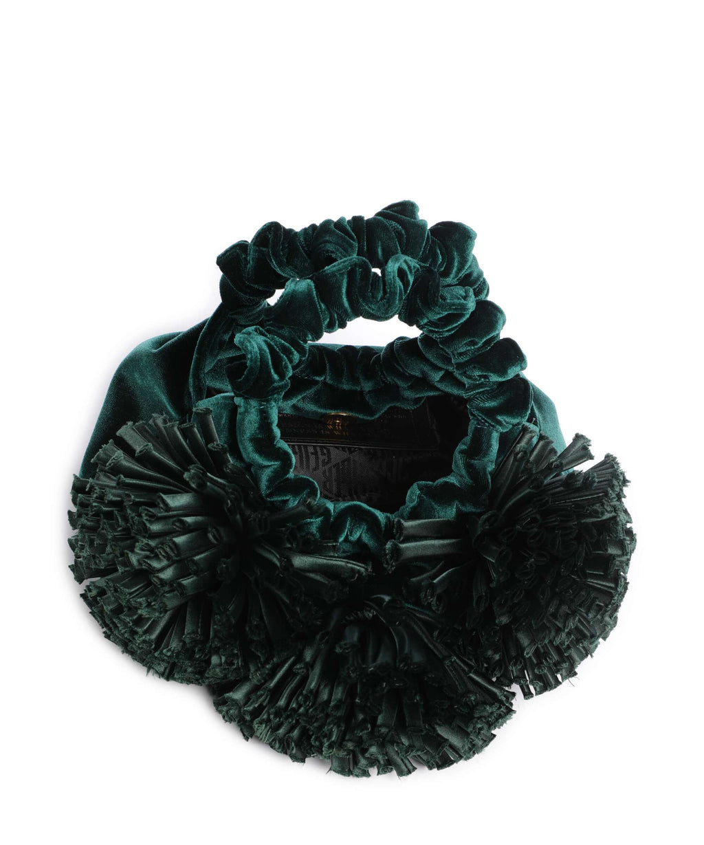 Kurt Geiger Pom Mini Handbag dark green