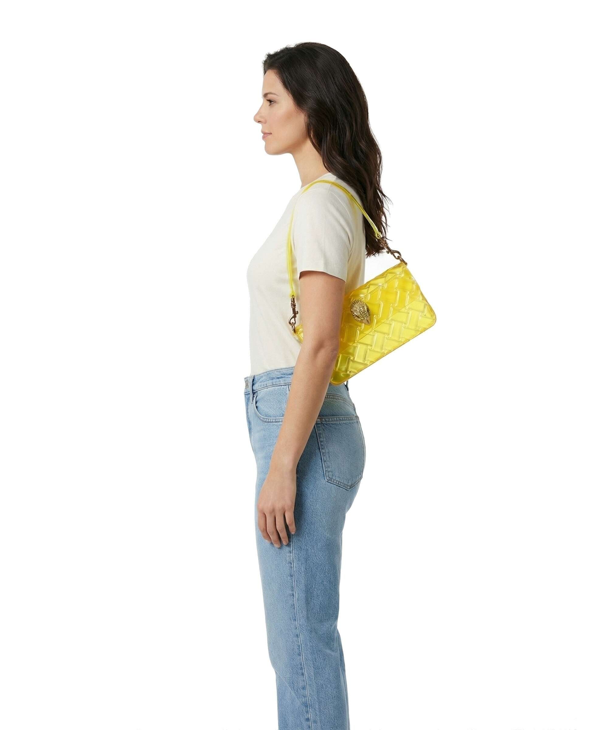 Kurt Geiger Jelly Kensington Shoulder bag yellow