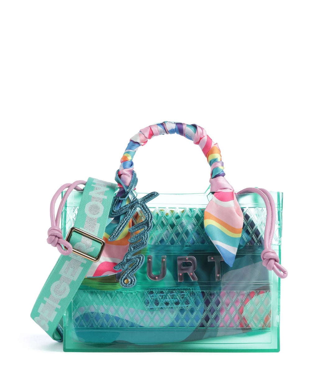 Kurt Geiger Jelly Small Handbag pale green