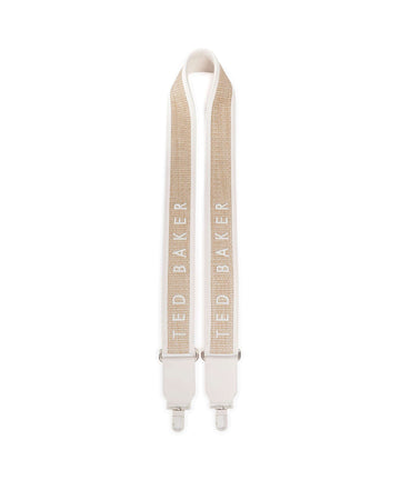 Ted Baker Raffias Bag strap ecru