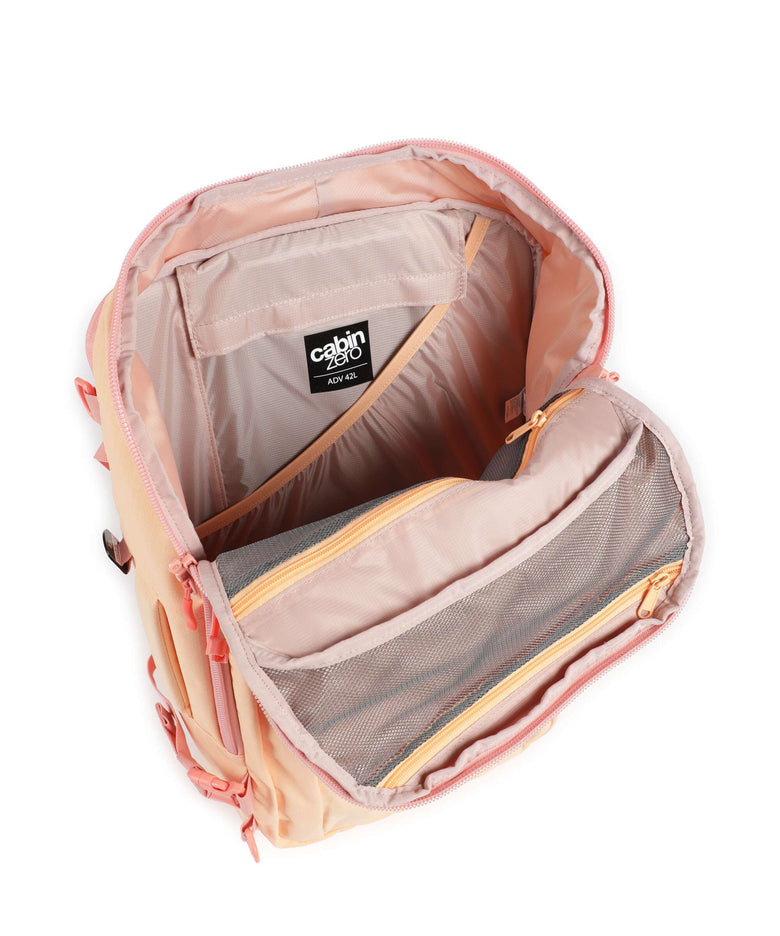Cabin Zero ADV 42 Travel backpack sunny day