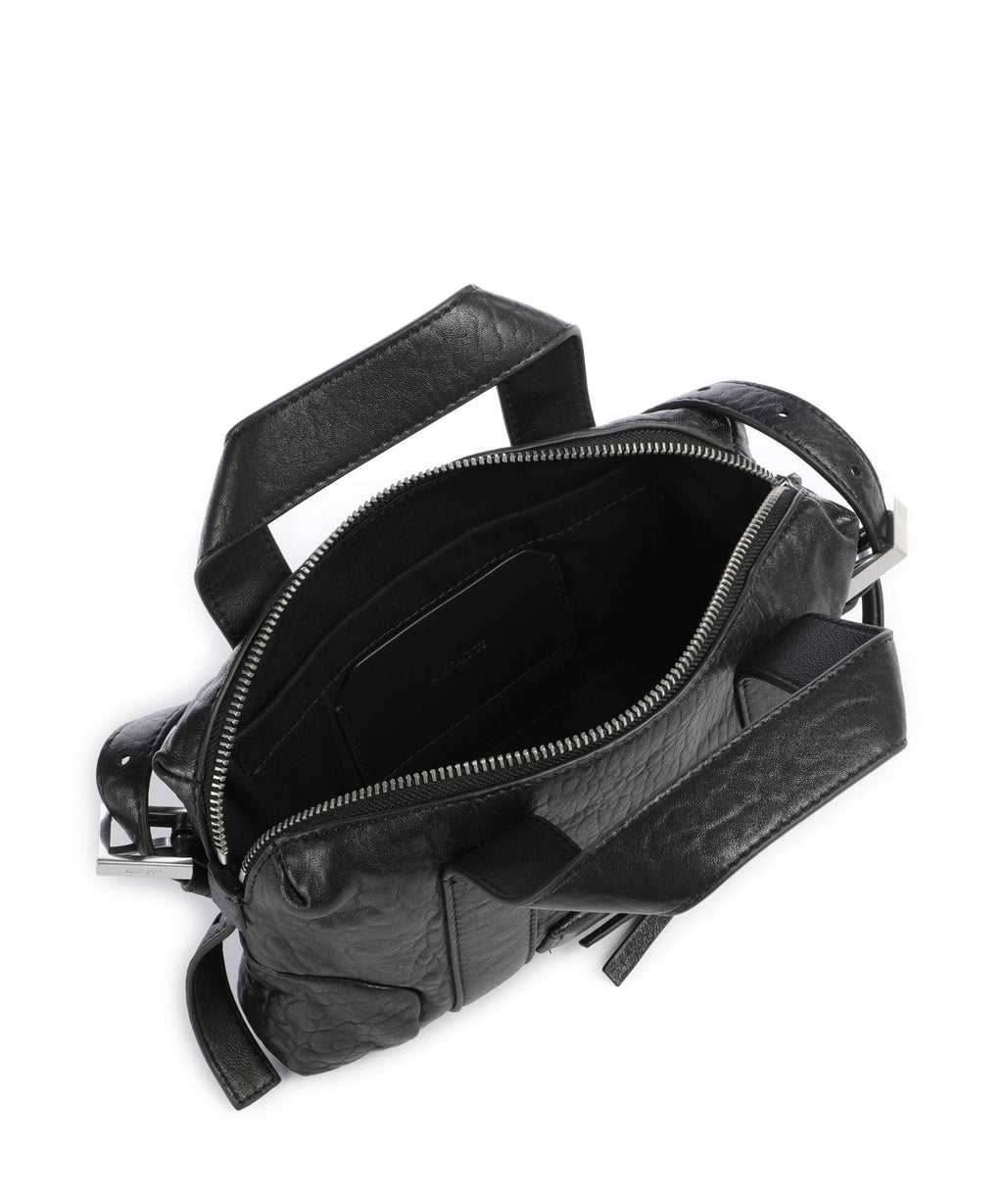 AllSaints Ares Compact Crossbody bag black/silver