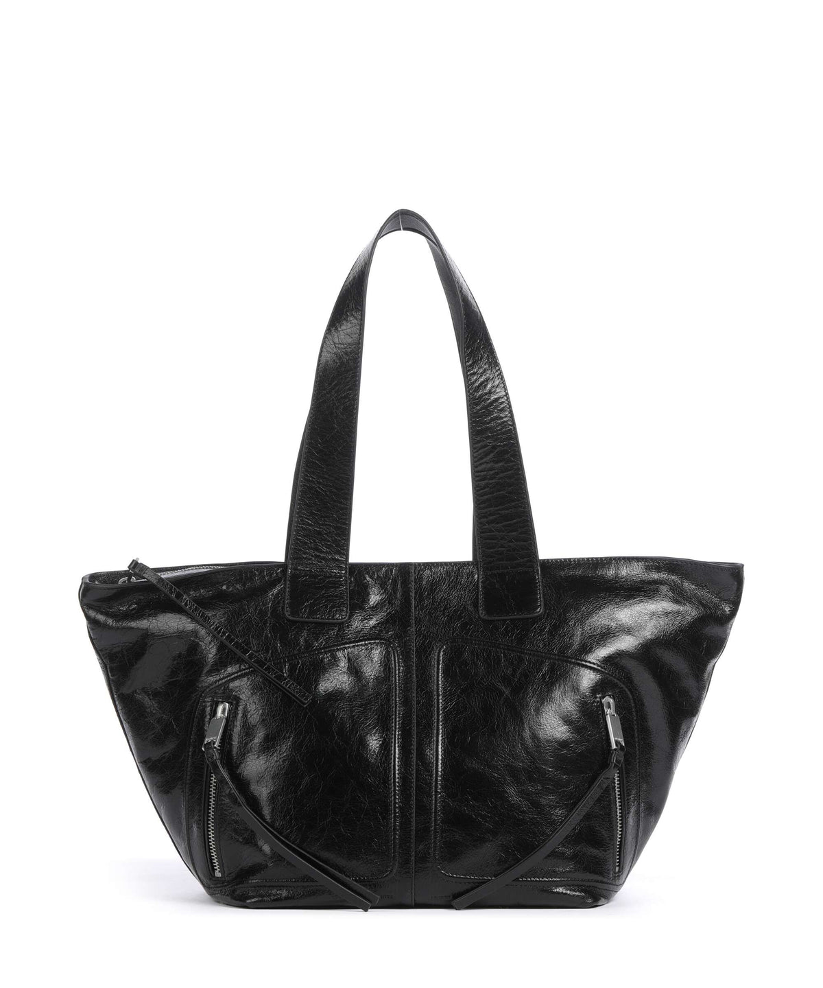 AllSaints Jean Rey Tote bag black/silver