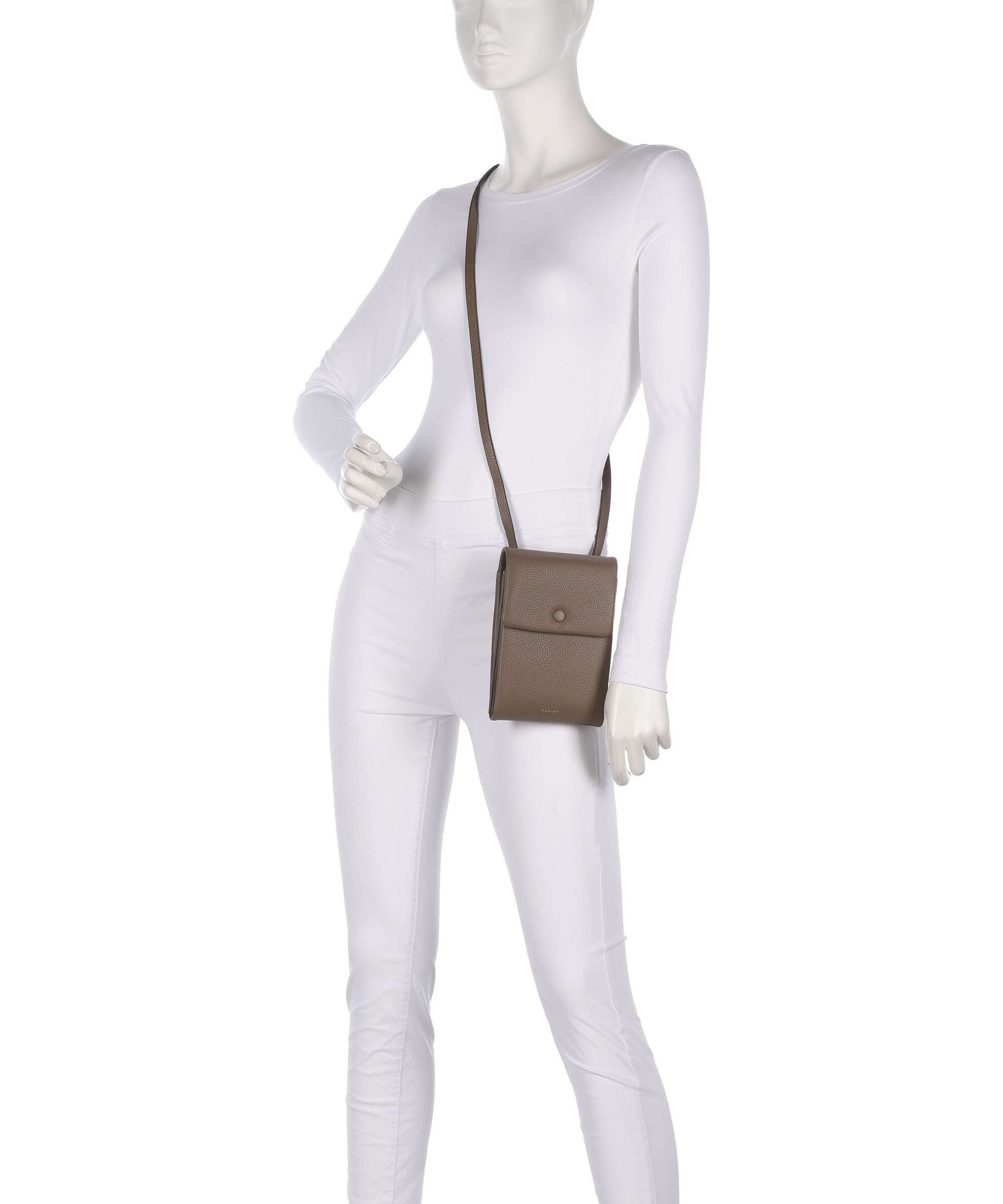 Radley London Mallow Street Phone bag coffee