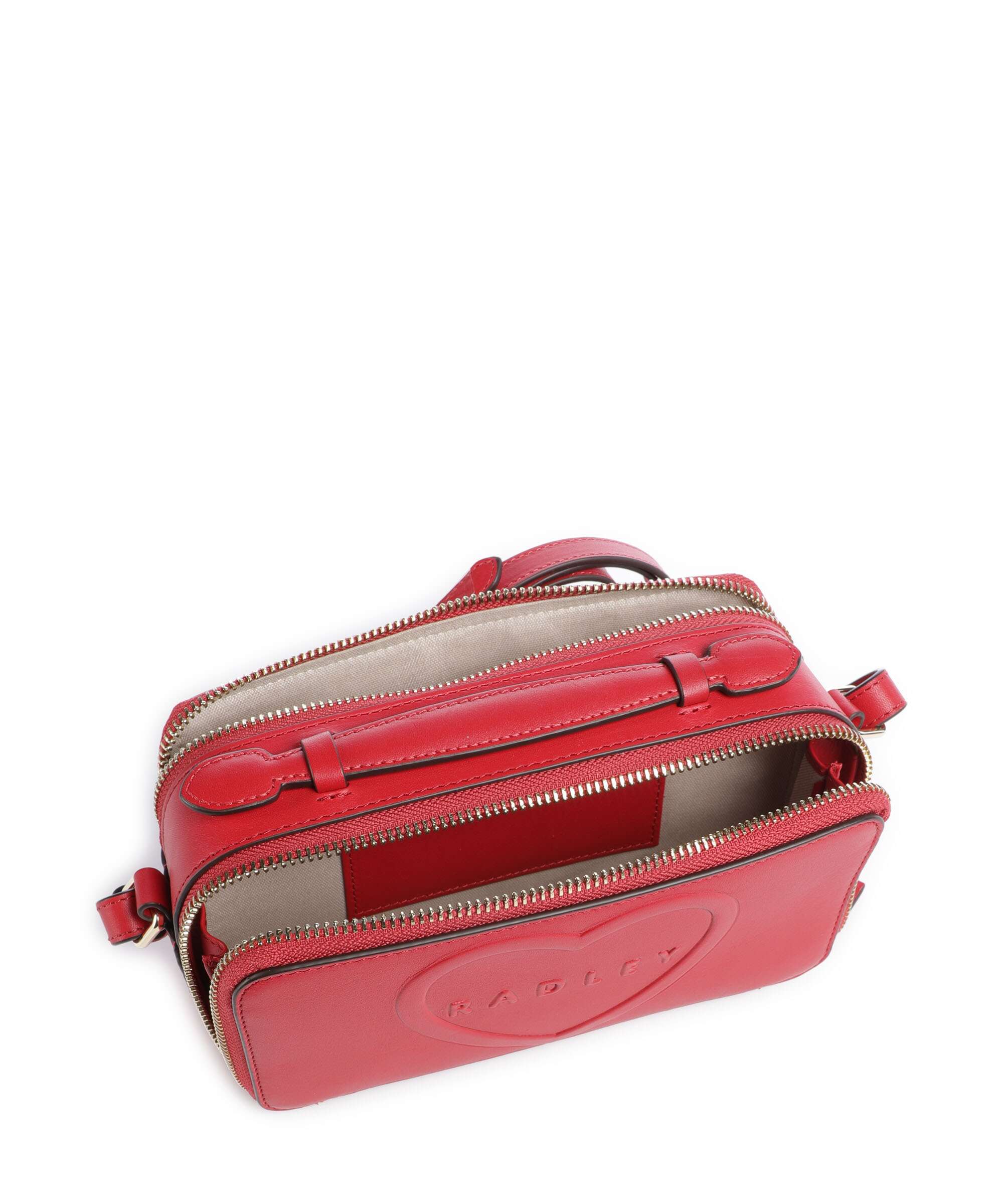 Radley London Calvert Way Heart Street Crossbody bag poinsettia