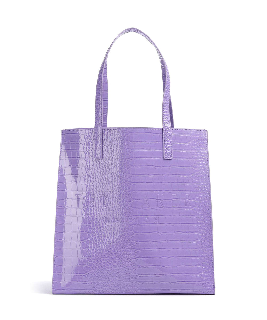 Ted Baker Croccon Tote bag bright purple