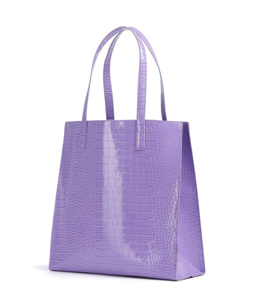 Ted Baker Croccon Tote bag bright purple