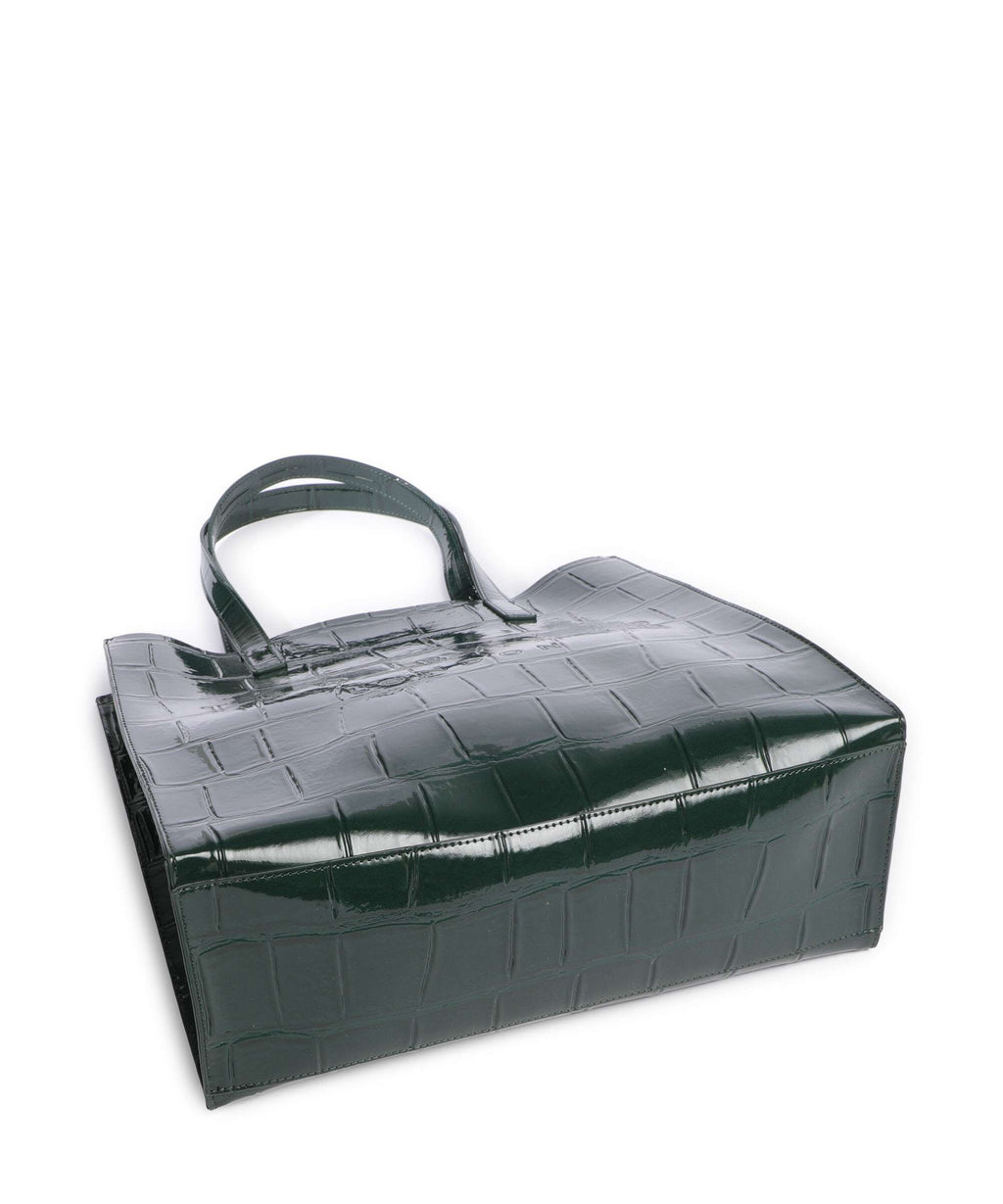 Ted Baker Croccon Tote bag mid green