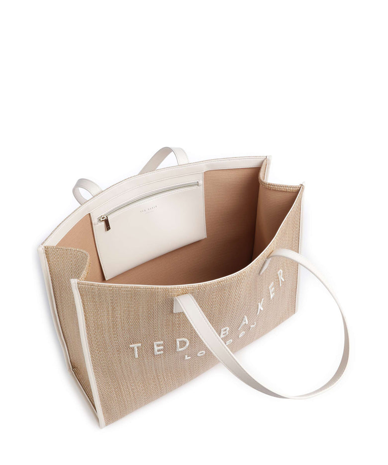 Ted Baker Pallmer Tote bag ivory