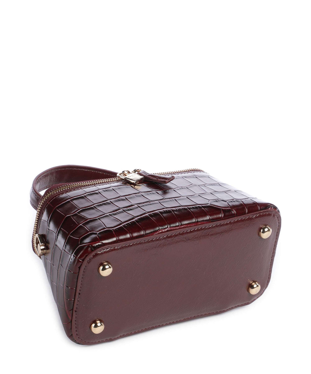 Dune London Successful Crossbody bag burgundy