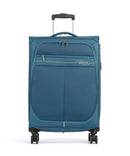 American Tourister Deep Dive Valigia trolley (4 ruote) teal/lime
