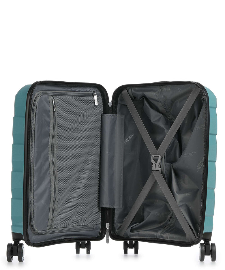 American Tourister Air Move Spinner (4 wheels) teal