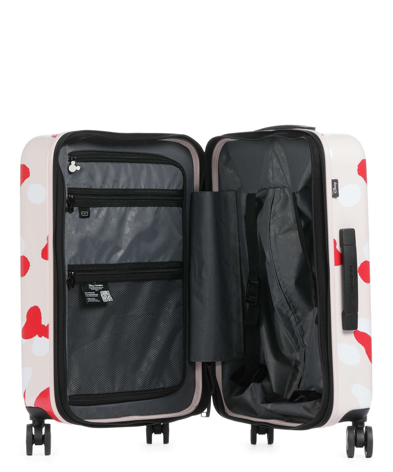 Samsonite Stackd Disney Spinner (4 wheels) minnie bow