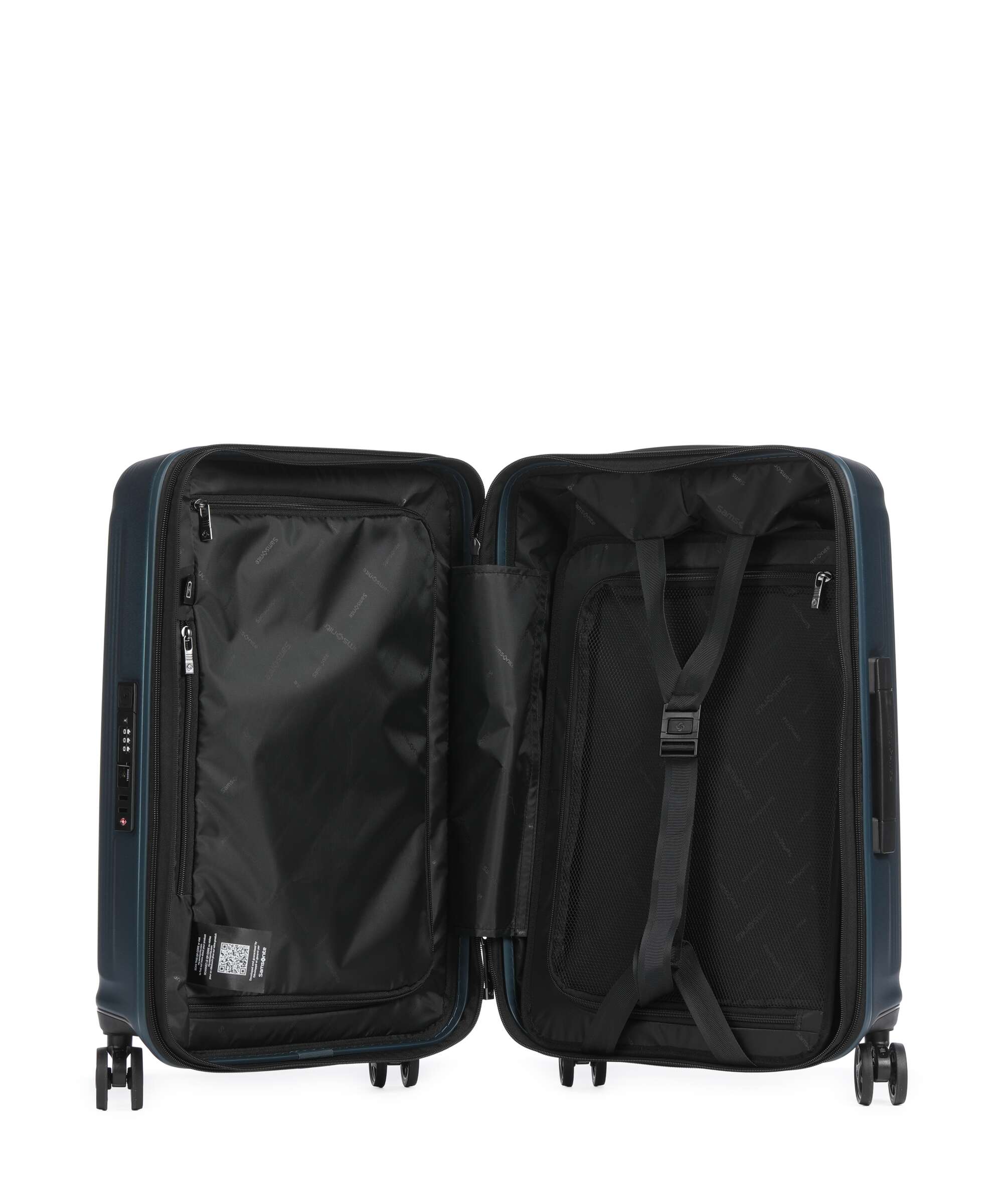 Samsonite Nuon Spinner (4 wheels) matt petrol blue