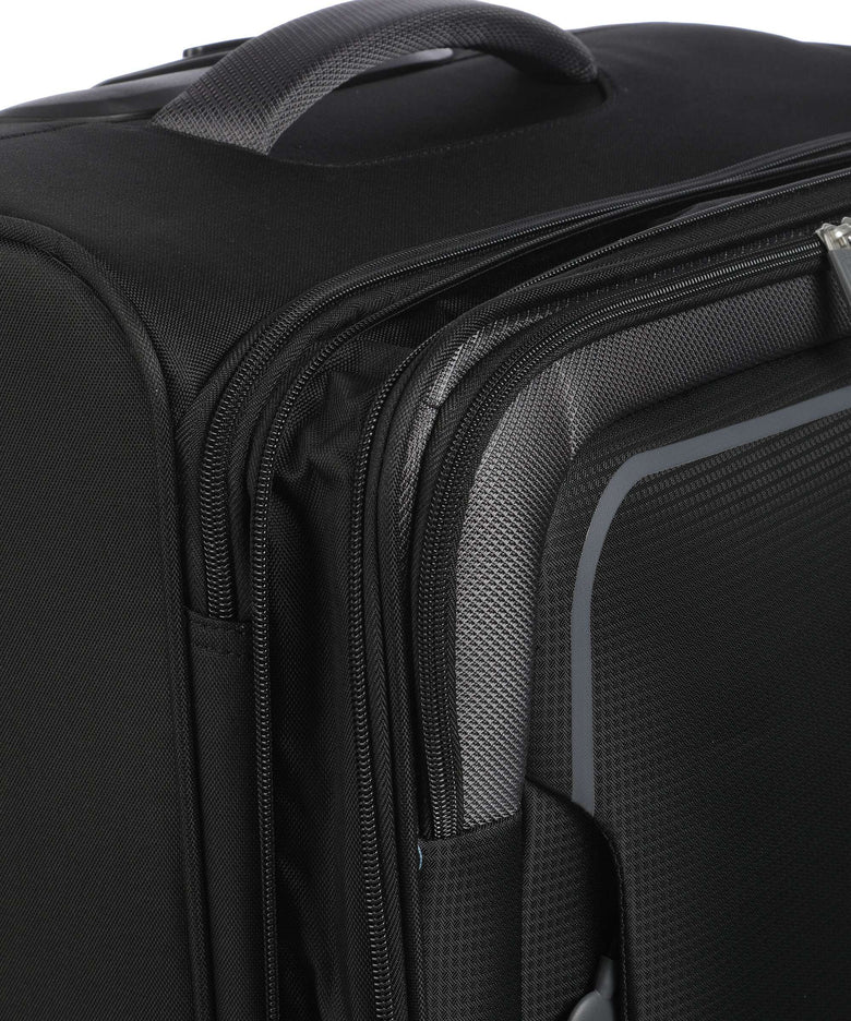 American Tourister Pulsonic Spinner (4 wheels) asphalt black