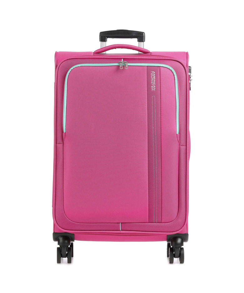 American Tourister Sea Seeker Spinner (4 wheels) deep fuchsia