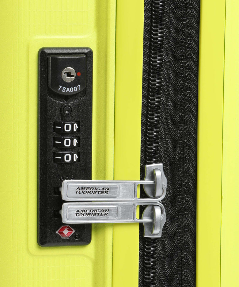 American Tourister Aerostep Spinner (4 wheels) light lime