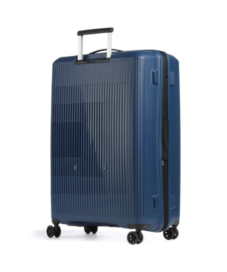 American Tourister Aerostep Spinner (4 wheels) navy blue