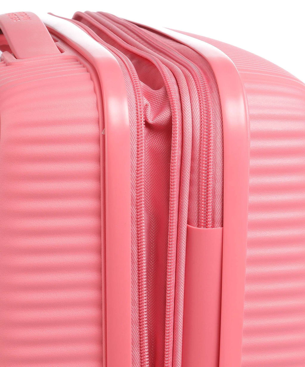 American Tourister Soundbox Spinner (4 wheels) sun kissed coral