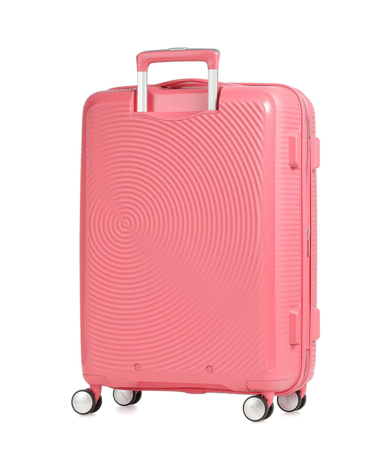 American Tourister Soundbox Spinner (4 wheels) sun kissed coral