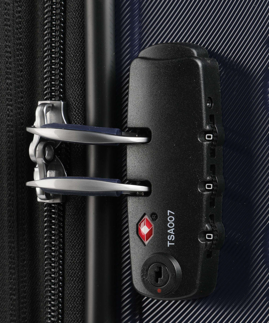 American Tourister Flashline Spinner (4 wheels) ink blue