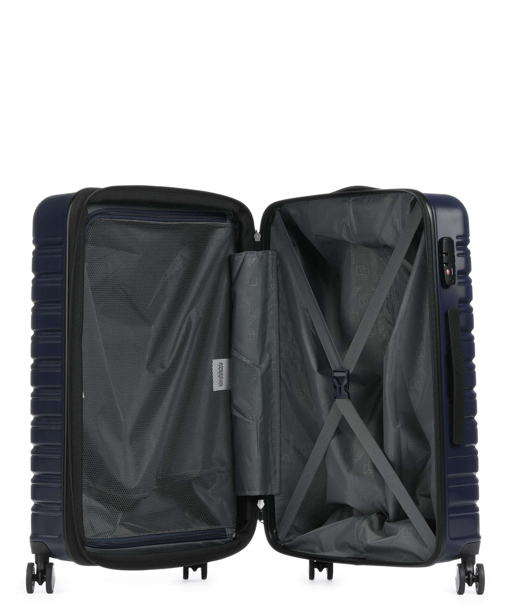 American Tourister Flashline Spinner (4 wheels) ink blue