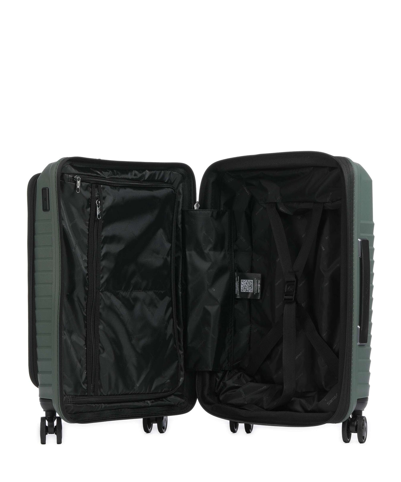 Samsonite Intuo Spinner (4 wheels) olive green