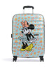 American Tourister Wavebreaker Disney Valigia trolley (4 ruote) minnie pastel dots