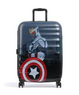 American Tourister Wavebreaker Disney Valigia trolley (4 ruote) captain america city