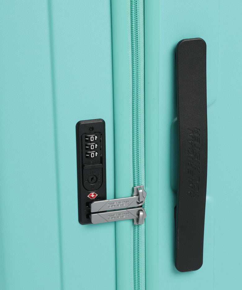 American Tourister Sunset Hills Suitcase set (4 wheels) mint green