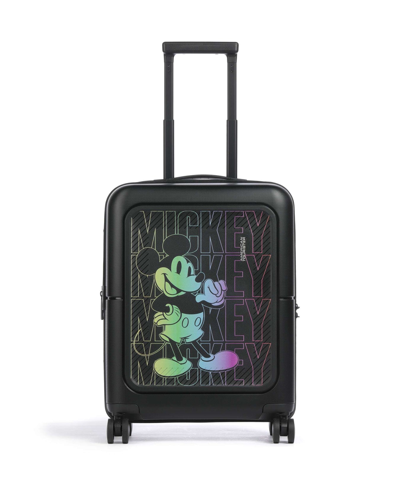 American Tourister Dashpop Disney Spinner (4 wheels) mickey neon gradient