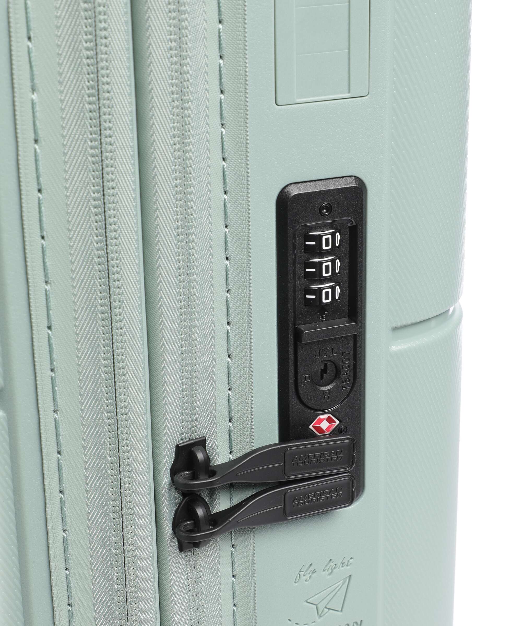 American Tourister Dashpop Spinner (4 wheels) iceberg green