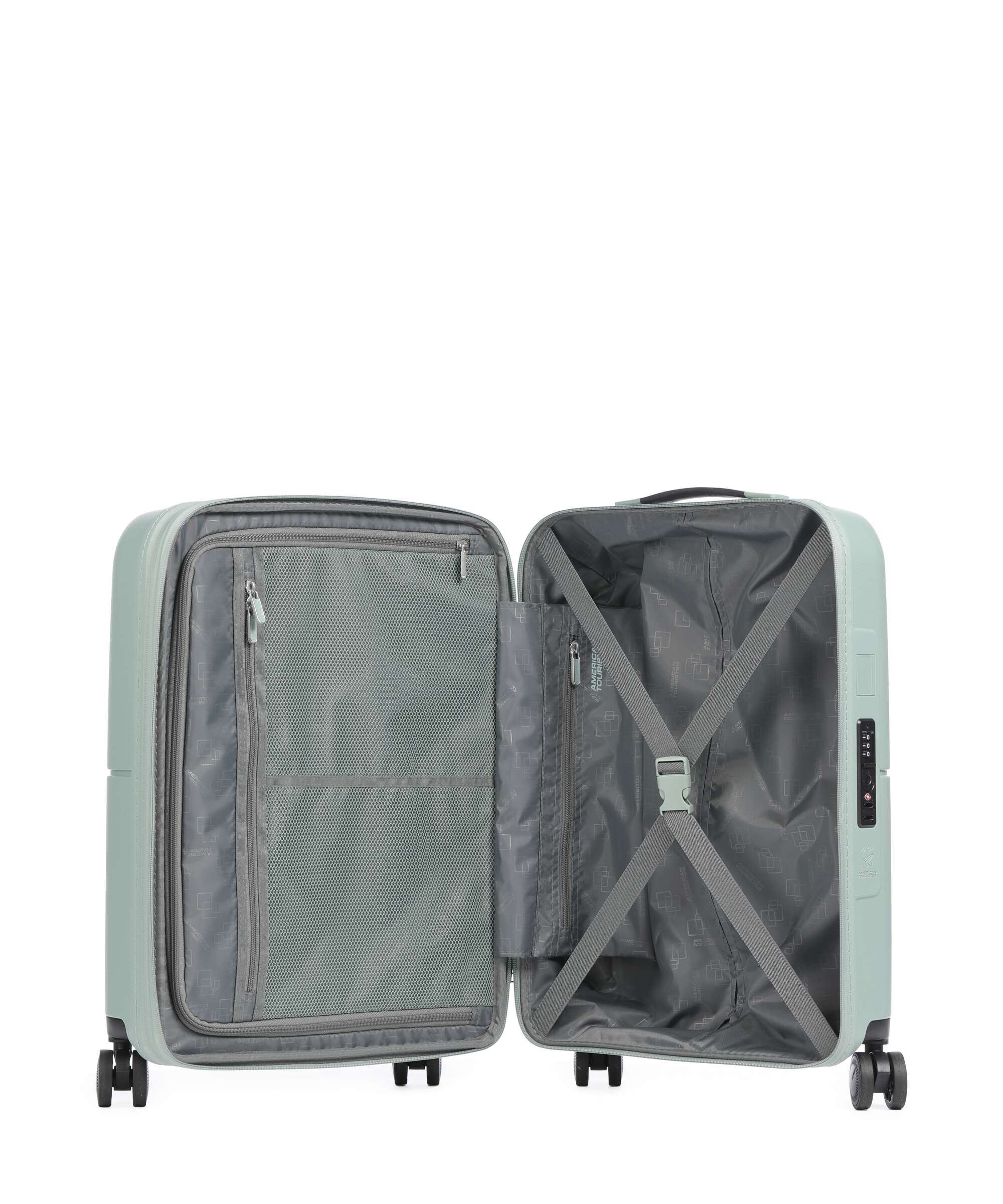 American Tourister Dashpop Spinner (4 wheels) iceberg green