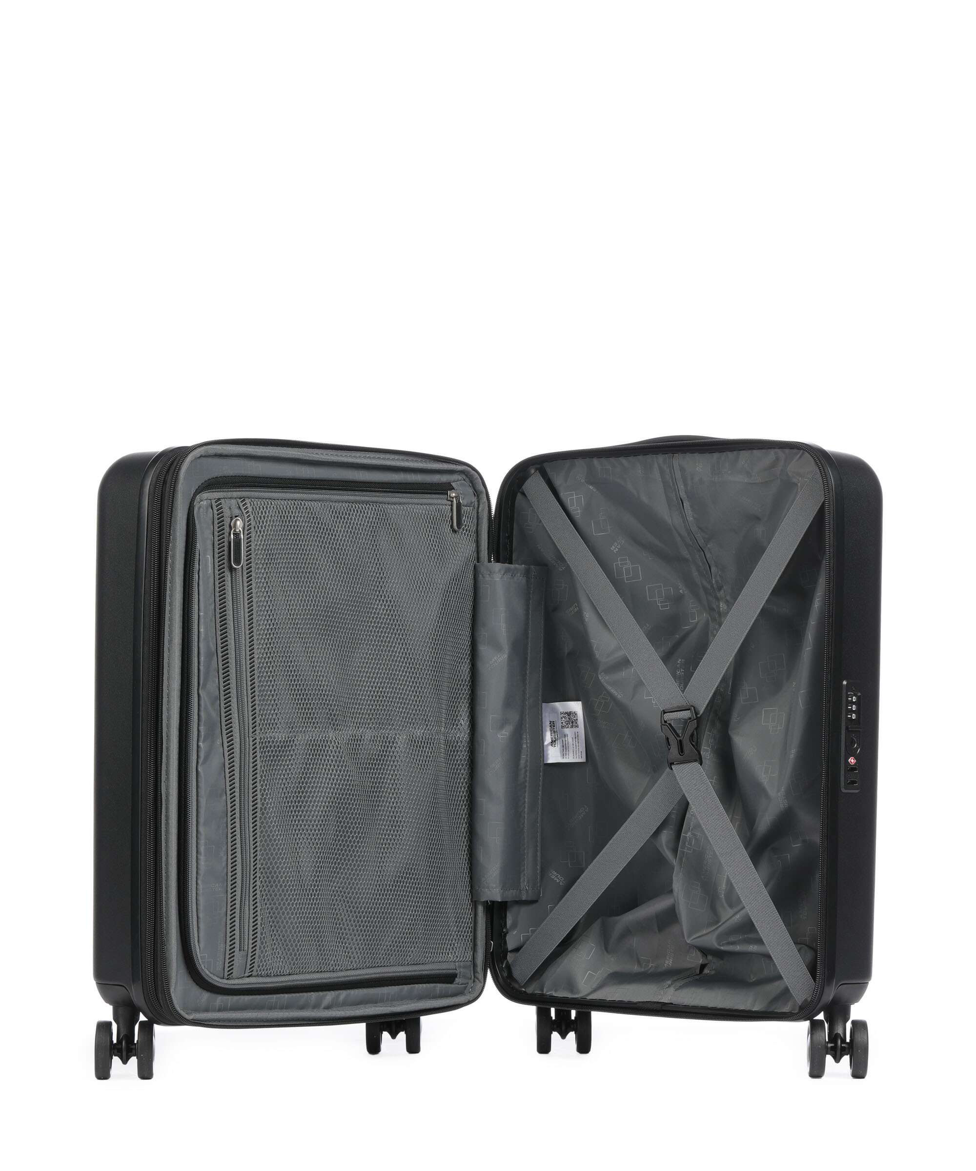 American Tourister Dynabelt Spinner (4 wheels) volcano black