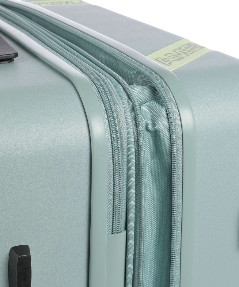 American Tourister Dynabelt Spinner (4 wheels) misty green