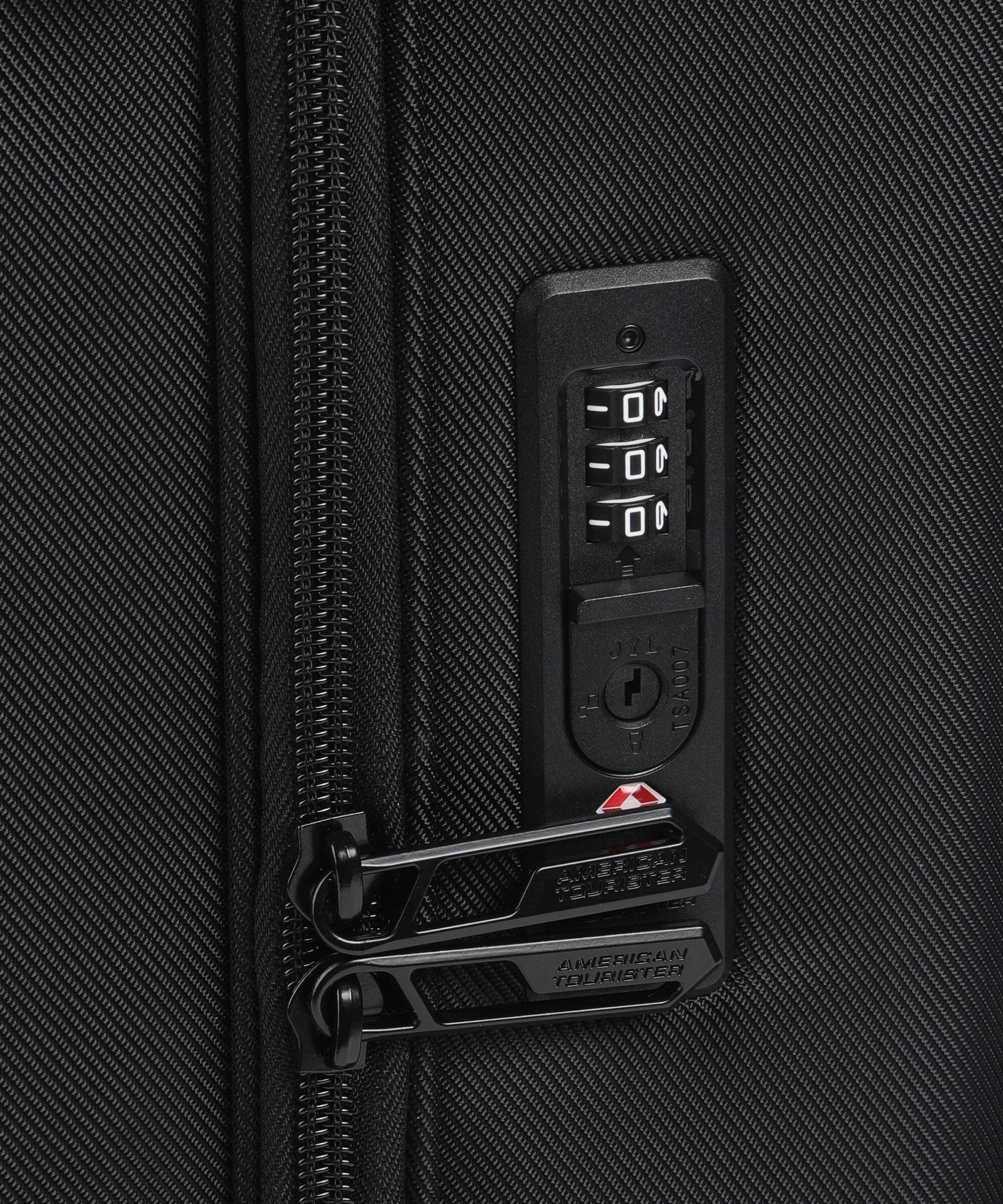 American Tourister Urban Track Spinner (4 wheels) asphalt black