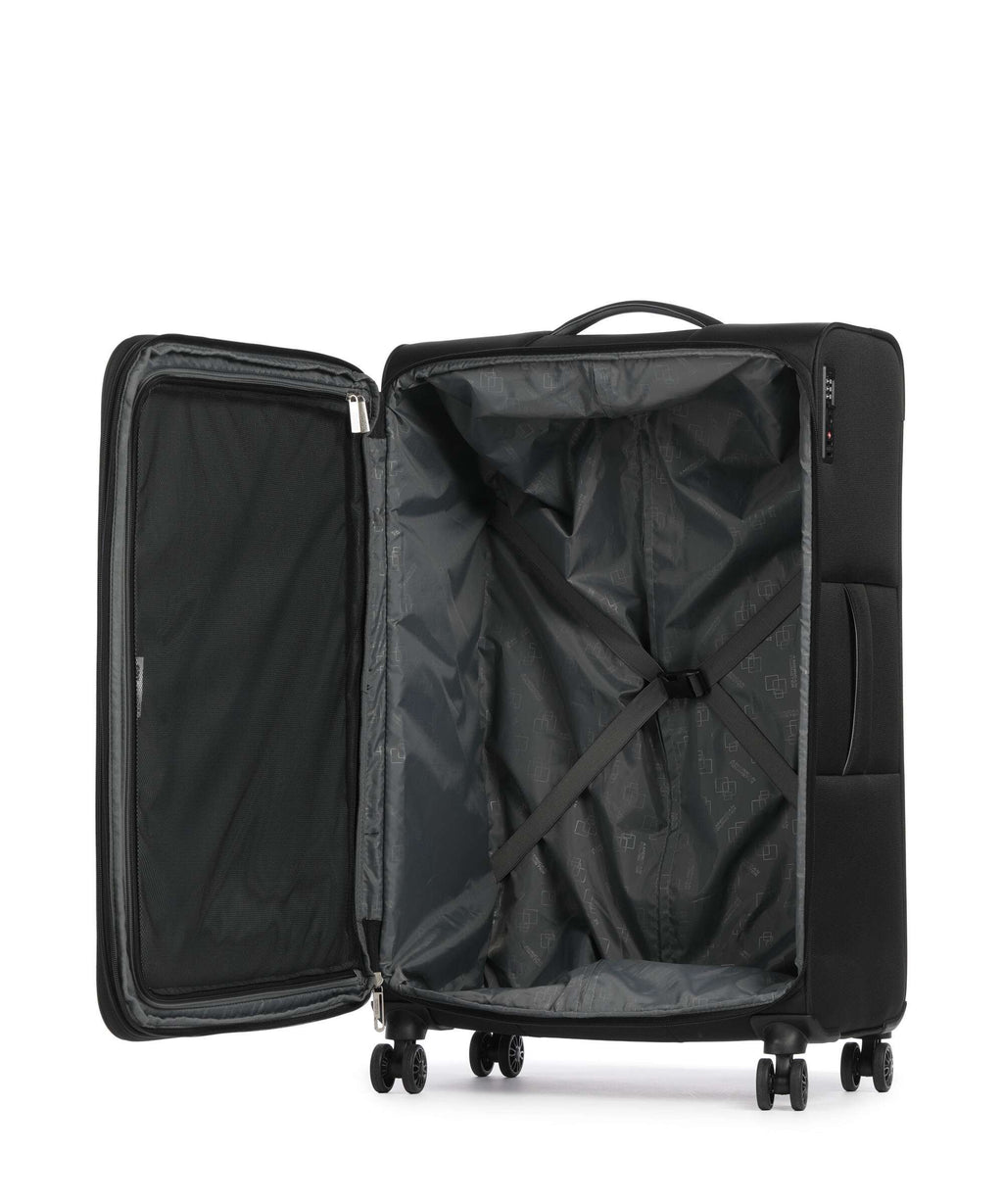 American Tourister Cloudrider L Spinner (4 wheels) jet black