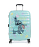 American Tourister Wavebreaker Disney Valigia trolley (4 ruote) stitch flower