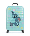 American Tourister Wavebreaker Disney Valigia trolley (4 ruote) stitch flower