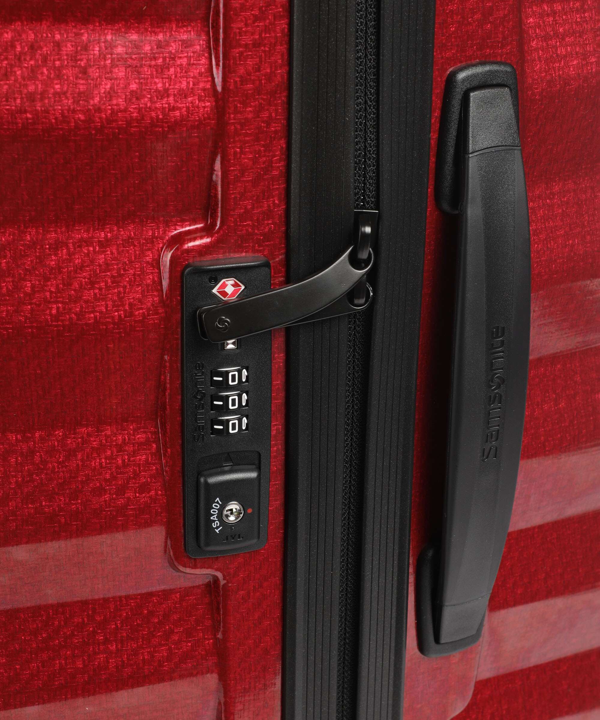 Samsonite Lite Shock Spinner (4 wheels) hyacinth red
