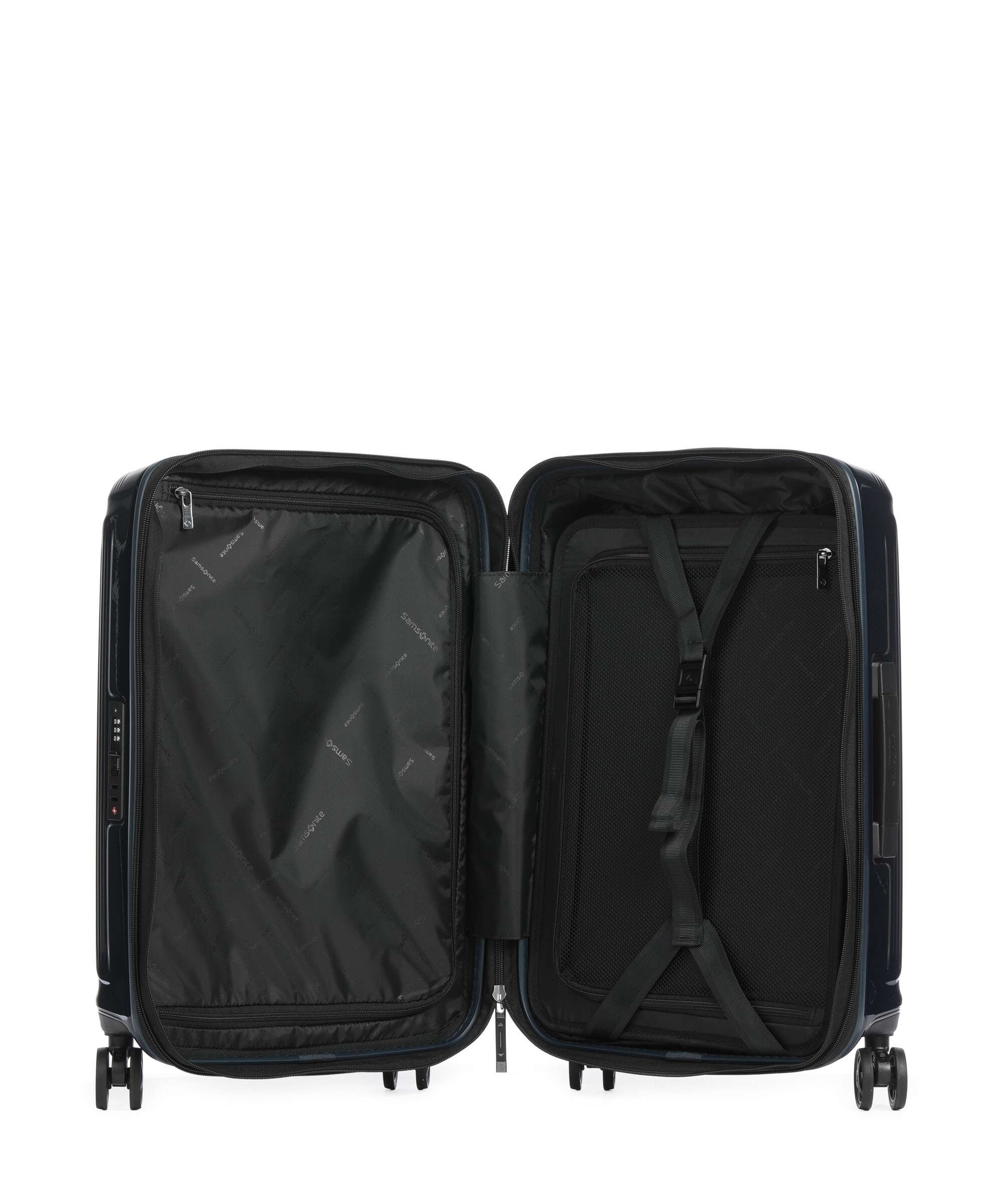 Samsonite Nuon Spinner (4 wheels) metallic dark blue