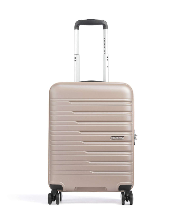 American Tourister Flashline Spinner (4 wheels) ivory gold