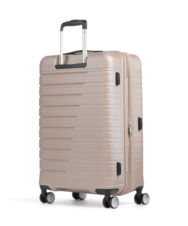 American Tourister Flashline Spinner (4 wheels) ivory gold